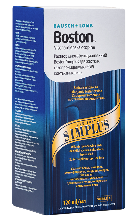 Универсальный многофункциональный раствор BOSTON™ Simplus 120 мл - фото