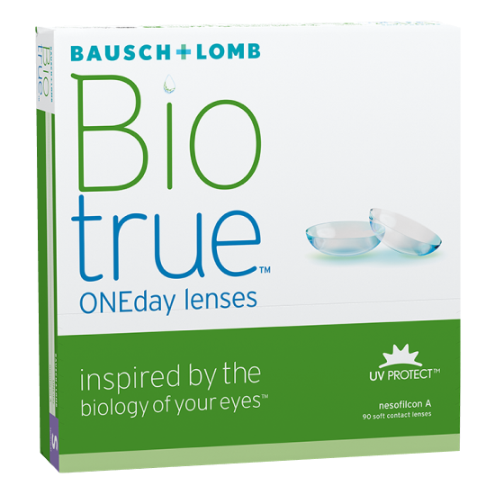 Однодневные контактные линзы Biotrue<sup class="reg">®</sup> ONEday, 90 шт. - фото