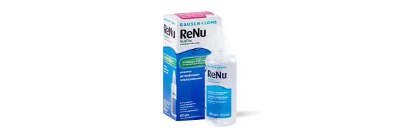 Универсальный раствор ReNu<sup class="reg">®</sup> MultiPlus, 60 мл - фото
