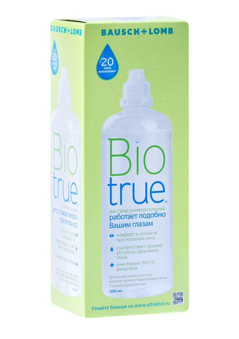Универсальный раствор Biotrue<sup class="reg">®</sup>, 300 мл - фото