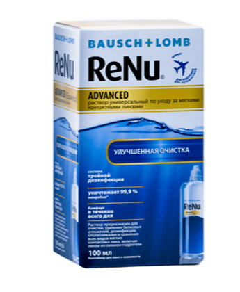 Универсальный раствор ReNu<sup class="reg">®</sup> Advanced, 100 мл - фото